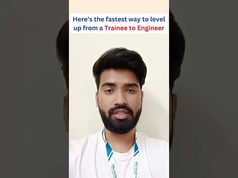 Here’s the fastest way to level up from a Trainee to Engineer #engineeringcourse #highpayingjobs #ai