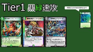 【デュエプレ】環境トップクラスの黒緑速攻ならデュナス入れても勝てる説