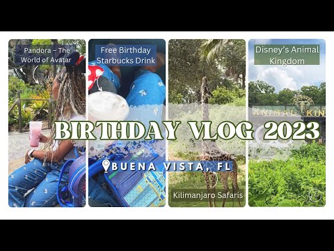 BIRTHDAY VLOG 2023 | DISNEY'S ANIMAL KINGDOM THEME PARK