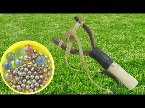 How to Make Powerful Crossbow Shooting, DIY Building