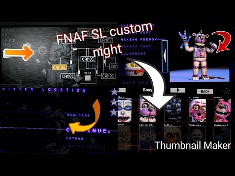 FNAF SL game on custom night