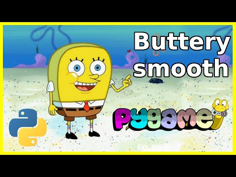 A simple hack to have less stutter and physics bugs | Python Pygame Gamedev