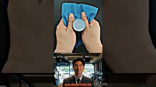 PHYSICS AURA🔥  #physicsshorts #trendingnow #science #aura #squidgame #salesman #usa  #experiment