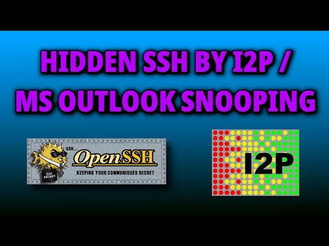 🥷 I2P SSH Server | 🚨 Microsoft Outlook Snooping