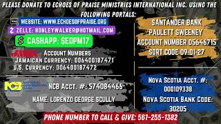 Echoes of Praise Ministries' Morning Manna with the inspiring Bishop Wazer H. Walker, July 24, 2025.