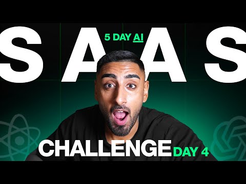 🔴 Day 4 of the 5-Day Full Stack Developer AI SaaS Challenge (Next.js, Stripe Payments, Webhooks)