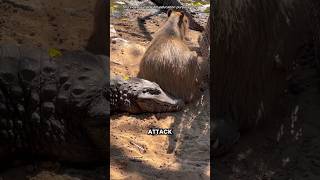 Why Crocodiles Don’t Attack Capybara? #shorts #youtubeshorts #viralshorts #facts #amazingfacts