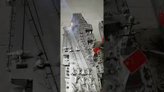 004核动力航空母舰日常实战演习模拟 #军事迷 #手工创意