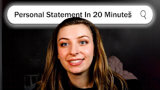 The Tricks to Writing a Great Medical School Personal Statement - Easy & Fast