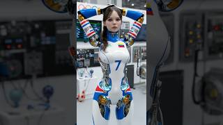 🇻🇪 Venezuela’s No.7 – Grace in Motion, Future in Mind #robot #Olympics #aiart #humanoid