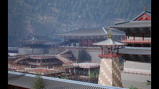 中国唐风古建筑   天宫梦境 Ancient style architecture of Tang Dynasty