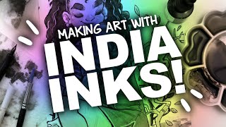 INKTOBERRRRR TIME! | Inktober Day 01 | India Ink and Dip Pens | 2019