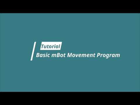 Basic mBot Movement with mBlock 5 ( belajar coding mbot - gerakan ) chapter 1
