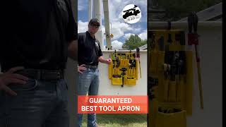Guaranteed Best Tool Apron #lineman #linemantricks #bluecollar #electrical  #telecom #tool #upgrade