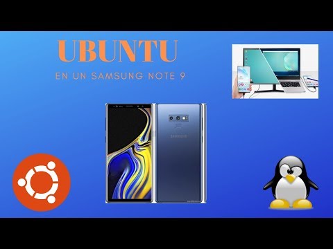 UBUNTU LINUX IN SAMSUNG NOTE 9 !!!!!