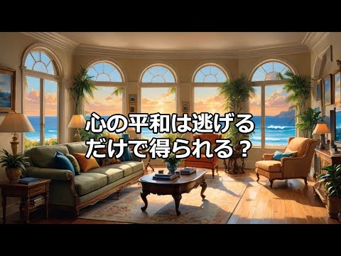 心の平和は逃げるだけで得られる？