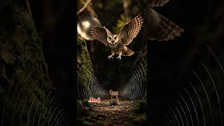 The Owl – The Silent Death #aianimals #facts #funny #animals #wildlife #anime