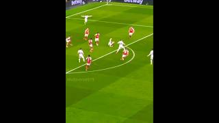End to end as Arsenal score against Spurs🤩#shorts #football #premierleague #trending #ytshorts #edit