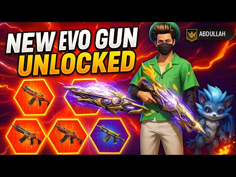 Free Fire New Evo Gun event unlock 🥶😈
