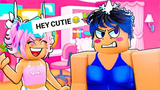 MAKING HIM PLAY THE GIRLIEST ROBLOX GAMES 😈