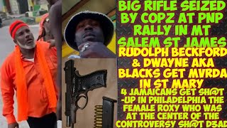 Big Rifle Seized At PNP Conference In Mt Salem St James/Roxy SH@T D3AD In Philadelphia 3 Get SH@T-Up