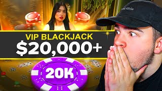 INSANE $20,000+ BLACKJACK SESSION!