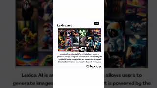 Explore the Future of Art with this AI Tool !  #lexicaart #ai #shortsviral