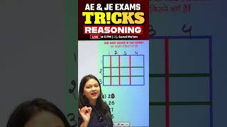 Count SQUARES with TRICKS for RRB JE & SSC JE #sscjeexam #sscje #ytshorts #shortsfeed