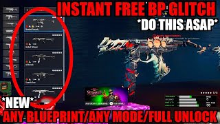 *NEW* INSTANT BLUEPRINT UNLOCK GLITCH! TAKES SECONDS/FREE! BO6 GLITCHES! BO6 ZOMBIES GLITCH!