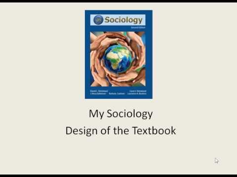 My Sociology Design of Textbook