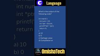 C programming | pointer #shorts #ytshorts #viral #cprogramming #omishatech