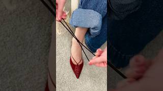 High Heels shoe lace hack. #lifehack #tutorial #fashion #ootd