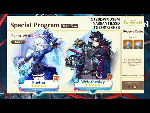 5.4 SPECIAL PROGRAM! Banners, Events and Rewards - Genshin Impact