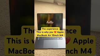 Do you love Apple? MacBook Air 15Inch M4 #Mac #Laptop #unboxing #Gadgets #Love #Geek #MacOS #Chennai