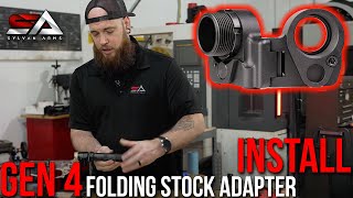 How to Install the Sylvan Arms Gen 4 Folding Stock Adapter.