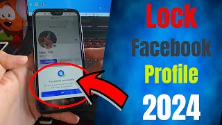 [2024] 1 Minute How to Lock Facebook Profile | FB Account Lock On Profile 2024 #FBProfilelock