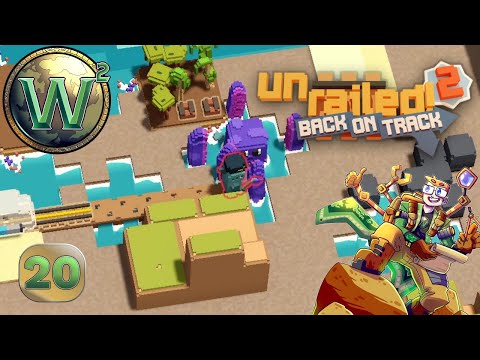 Unrailed 2 - Repeated Attacks on Caledorn - Let's Play, Stream - Episode 20