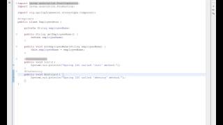TAMIL SPRING FRAMEWORK @POSTCONSTRUCT @PREDESTROY DEMO