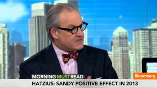 The Must Read: Sandy's Effect on GDP Growth