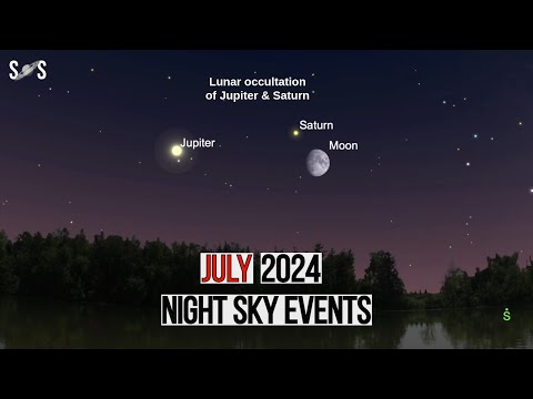 Night Sky July 2024 Events