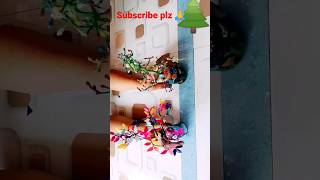grape stem craft ideas।grape stem flower tree craft reuse ideas।#short #youtubeshorts #diycraft