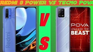 Redmi 9 Power Vs Tecno Pova | Comparison | #172Comparison | Tech Warrant