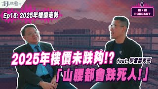 😃(精華版)胡‧說PODCAST：EP15😃學者葉秀亮: 2025年樓價未跌夠⁉️「山腰都會跌死人❗️」｜胡‧說樓市