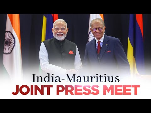 LIVE: PM Modi and PM Ramgoolam at the joint press meet in Mauritius