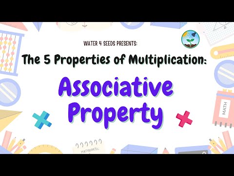 Associative Property | The 5 Properties of Multiplication | Math Homework Help