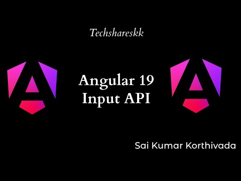 Input signals Angular 19  | Angular Version Updates #angular19