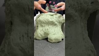 フローラルフォーム×砂イム＝🫰 #スライム #asmr #oddlysatisfying #ショート #satisfying #slime