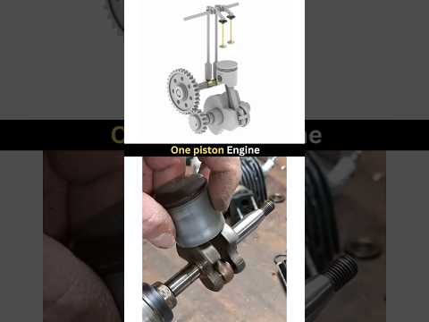One Piston | 4 Stroke Engine