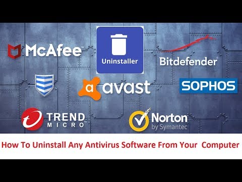 How To Uninstall Any Antivirus Software From Your  Computer