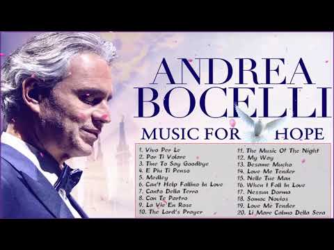 Andrea Bocelli Greatest Hits Full Album - The Best Songs of Andrea Bocelli